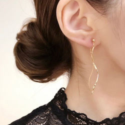 *coco vanilla* 人気商品2点set ピアス，イヤリング*べっ甲 7枚目の画像