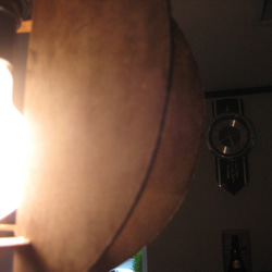 木のランプシェード丸　受注制作 2枚目の画像
