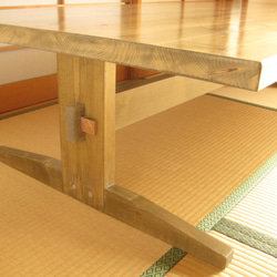 ローテーブルⅠ 1750×800×380　受注製作 4枚目の画像