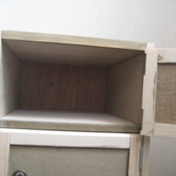 木の 収納ボックス シューズボックス 受注製作 3枚目の画像