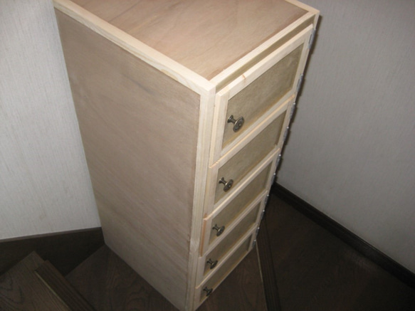 木の 収納ボックス シューズボックス 受注製作 8枚目の画像