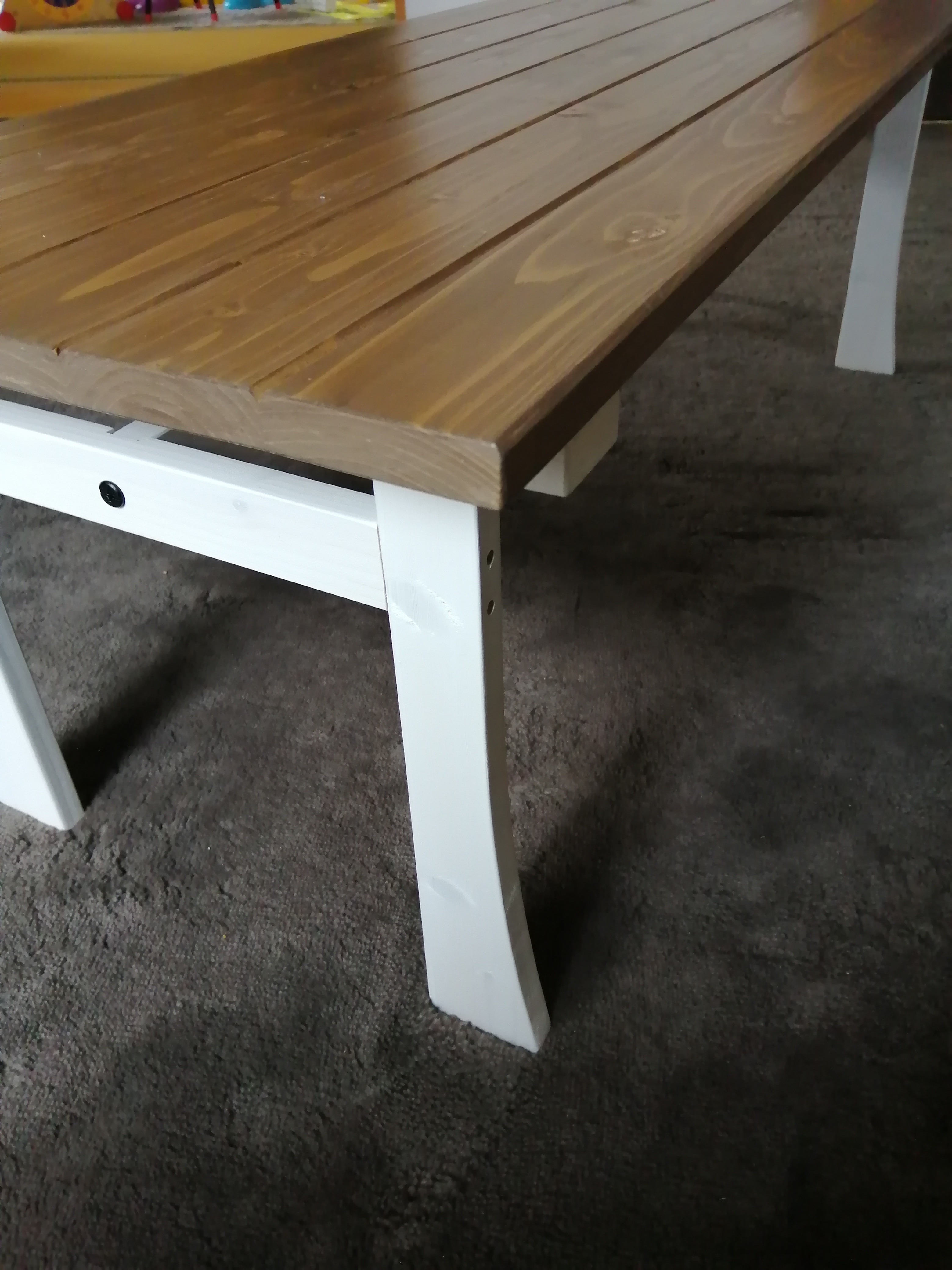 カフェテーブル　1100×450×380 受注制作