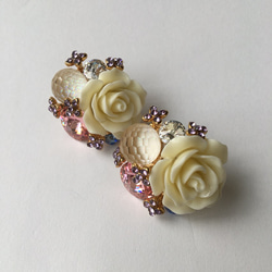 【海外ブランド】White Rose Bouquet 『白×ピンク』 3枚目の画像