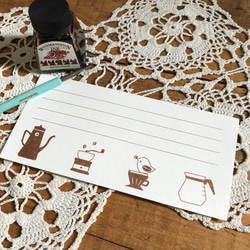 パンと珈琲の一筆箋 4枚目の画像