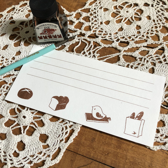 パンと珈琲の一筆箋 5枚目の画像