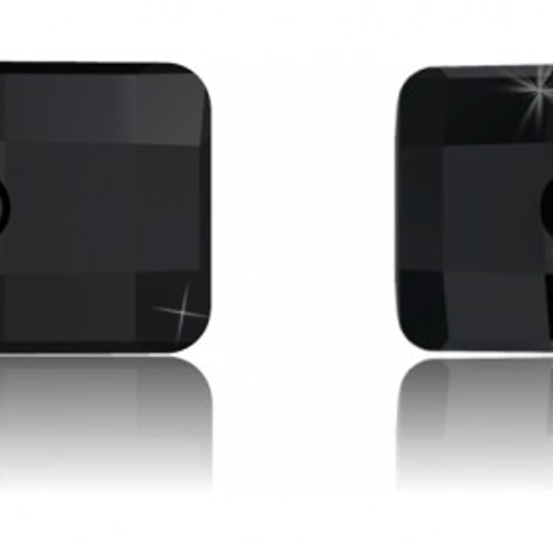 スワロフスキー#3093】1粒 Rectangle ボタン 21x11mm ジェット