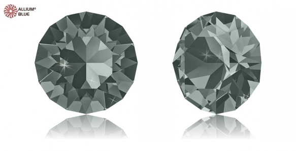 【スワロフスキー#1088】10粒 XIRIUS チャトン SS24 ブラックダイアモンド (215) F 1枚目の画像