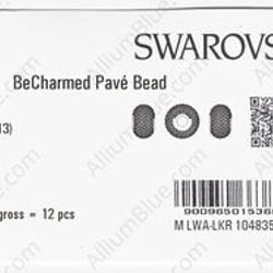 【スワロフスキー#80101】1粒 BeCharmed Pavé 14mm CE ゴールド / Jonquil 3枚目の画像