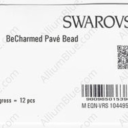 【スワロフスキー#80301】1粒 BeCharmed Pavé 10.5mm CE Black / Jet 3枚目の画像