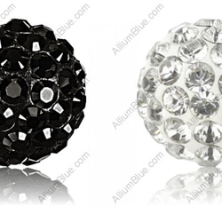 【スワロフスキー#86001】1粒 Pavé Ball 4mm CE 黒 / Jet 1枚目の画像