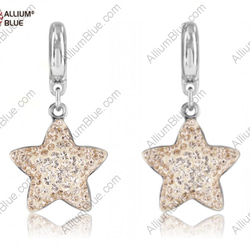 【スワロフスキー#86512】1粒 BeCharmed Pavé Star Charm 14mm CE パール Silk 1枚目の画像