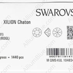 【スワロフスキー#1028】1440粒 XILION チャトン PP11 クリスタル ゴールド ローズ (001ROGL 3枚目の画像