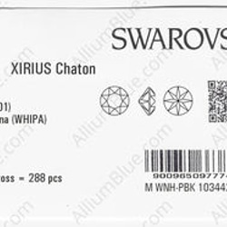 【スワロフスキー#1088】288粒 XIRIUS チャトン SS29 クリスタル ホワイト パティナ (001WHIP 3枚目の画像