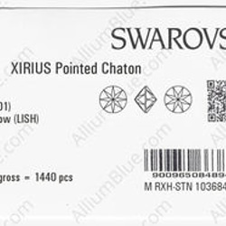 【スワロフスキー#1188】1440粒 XIRIUS 尖ったチャトン SS17 クリスタル ライラックシャドー (001 3枚目の画像