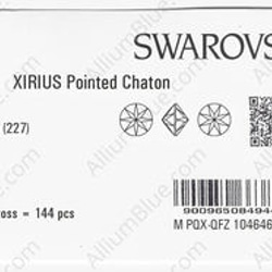 【スワロフスキー#1188】72粒 XIRIUS 尖ったチャトン SS39 ライトシャム (227) F 3枚目の画像