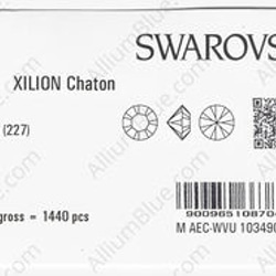 【スワロフスキー#1028】1440粒 XILION チャトン PP5 ライトシャム (227) F 3枚目の画像