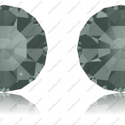 【スワロフスキー#1100】1440粒 XERO チャトン PP1 ブラックダイアモンド (215) F 1枚目の画像