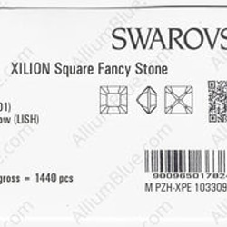 【スワロフスキー#4428】1440粒 XILION Square 2mm クリスタル ライラックシャドー (001LI 3枚目の画像