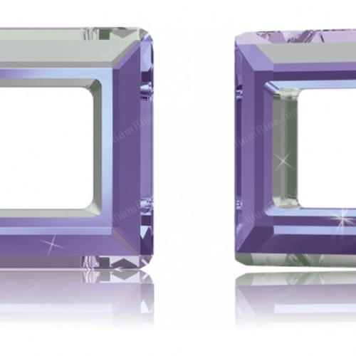 スワロフスキー#4439】12粒 Square Ring 20mm クリスタル ヴィトレイル 