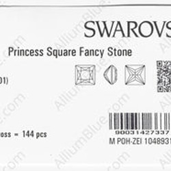 【スワロフスキー#4447】144粒 Princess Square 8mm クリスタル F 3枚目の画像
