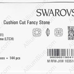 【スワロフスキー#4470】72粒 Cushion カット 10mm クリスタル ライト クロム (001LTCH) F 3枚目の画像