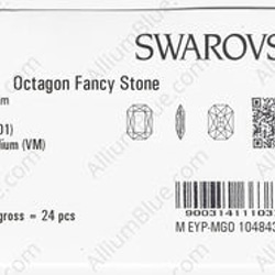 【スワロフスキー#4627】12粒 Octagon 27x18.5mm クリスタル ヴィトレイル メディウム (001V 3枚目の画像