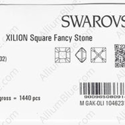 【スワロフスキー#4428】720粒 XILION Square 1.5mm フューシャ (502) F 3枚目の画像