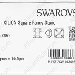 【スワロフスキー#4428】720粒 XILION Square 1.5mm ライトピーチ (362) F 3枚目の画像