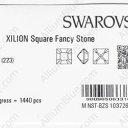 【スワロフスキー#4428】1440粒 XILION Square 1.5mm ライトローズ (223) F 3枚目の画像