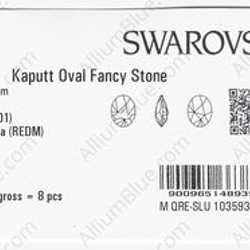 【スワロフスキー#4921】8粒 Kaputt Oval 29x22.5mm クリスタル レッド マグマ (001RED 3枚目の画像