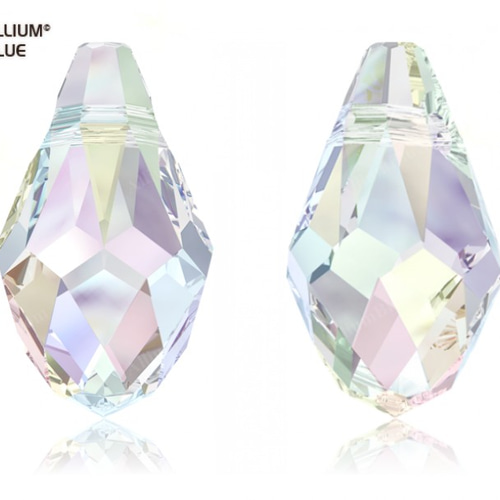 スワロフスキー#6007】360粒 Small Briolette ペンダント 7x4mm