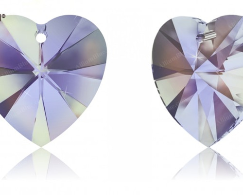 スワロフスキー#6228】144粒 XILION Heart ペンダント 14.4x14mm