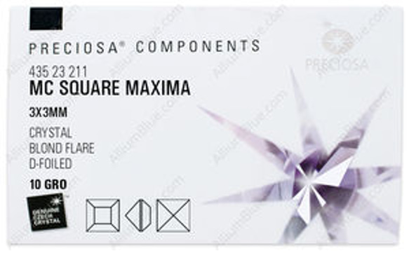 Preciosa プレシオサ MC マシーンカットSquare MAXIMA マキシマ (435 23 211) 3x3 3枚目の画像