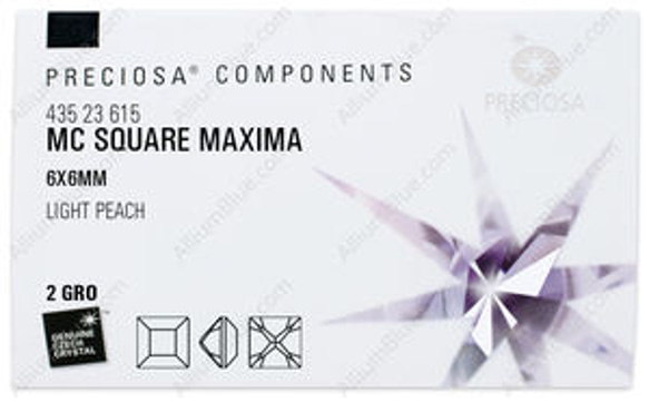 Preciosa 【プレシオサ #43523615】288粒 MC マシーンカットSquare MAXIMA マキシマ 3枚目の画像