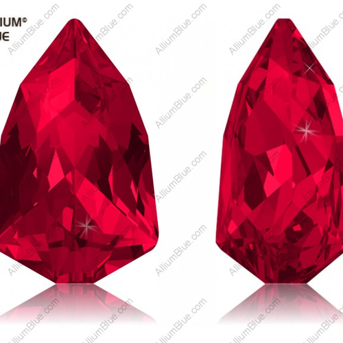 スワロフスキー#4707】144粒 Slim Trilliant 7.8x4.9mm スカーレット