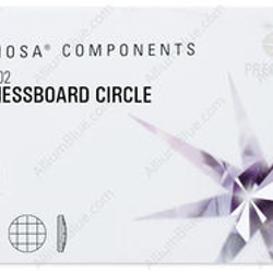 Preciosa 【プレシオサ #43811302】144粒 MC マシーンカットChessboard Circle ラ 3枚目の画像