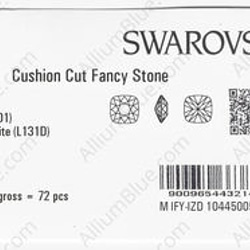 【スワロフスキー#4470】18粒 Cushion カット 12mm クリスタル・オークル・ディライト (001L131 3枚目の画像