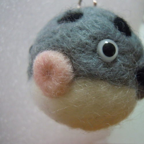 羊毛 フグちゃん 羊毛フェルト りえどん 通販 2427541｜Creema(クリーマ)