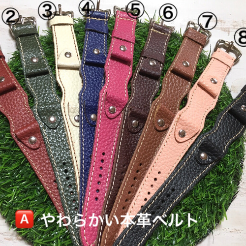 るんるん　レザー　ベルト　ハンドメイド　be-74 レザー ベルト ハンドメイド be2-69 - メルカリ