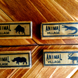 動物 木製 マグネット 4個セット 3枚目の画像