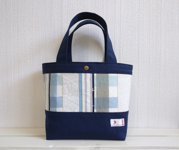 ダミエパターン トートバッグ 新品同様 BAO ISSEY MIYAKE バオバオイッセイミヤケ BB83-AG513