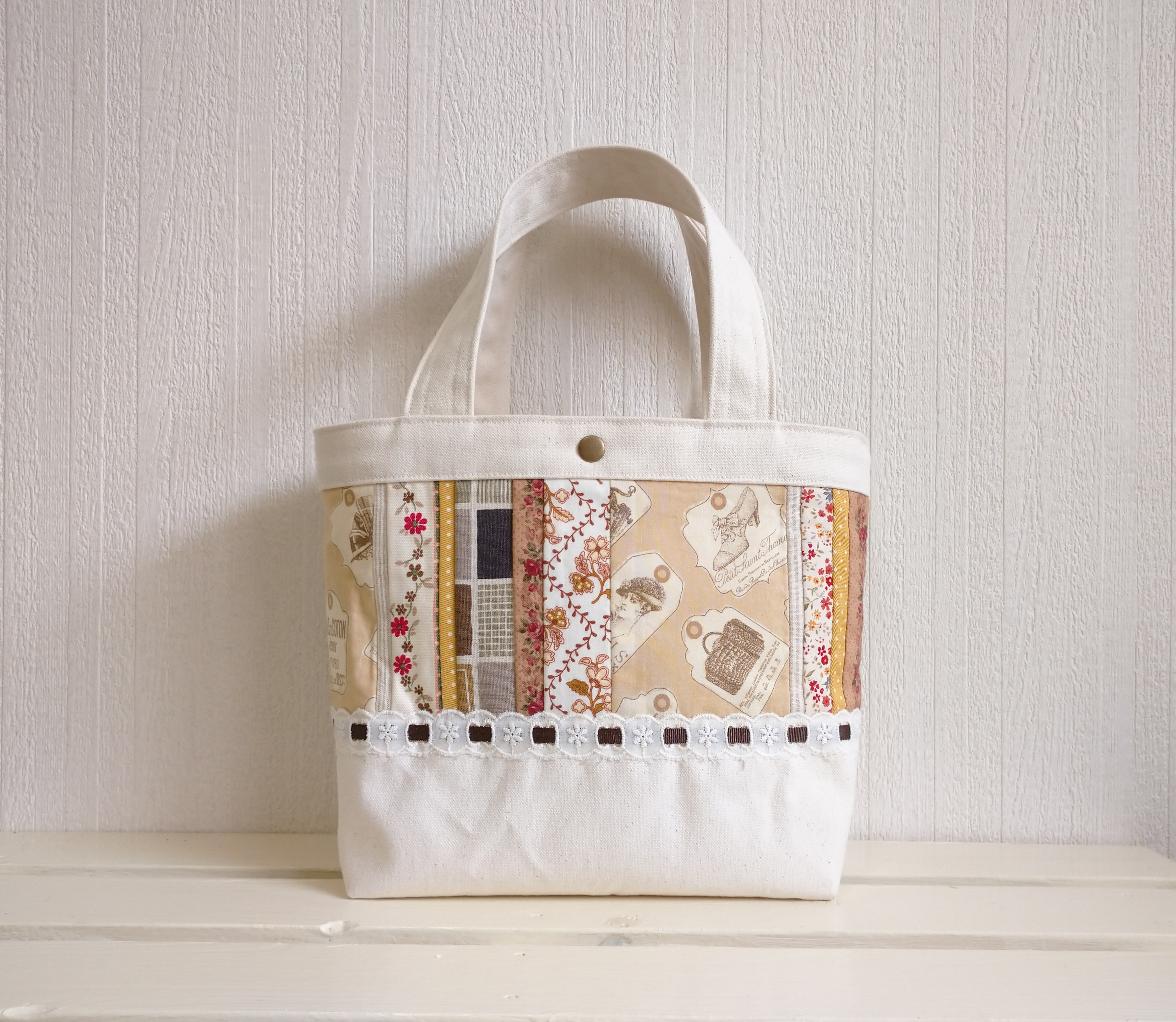 ハンドメイド☆布バスケット&トートバッグ ハンドメイド☆布バスケット&トートバッグ