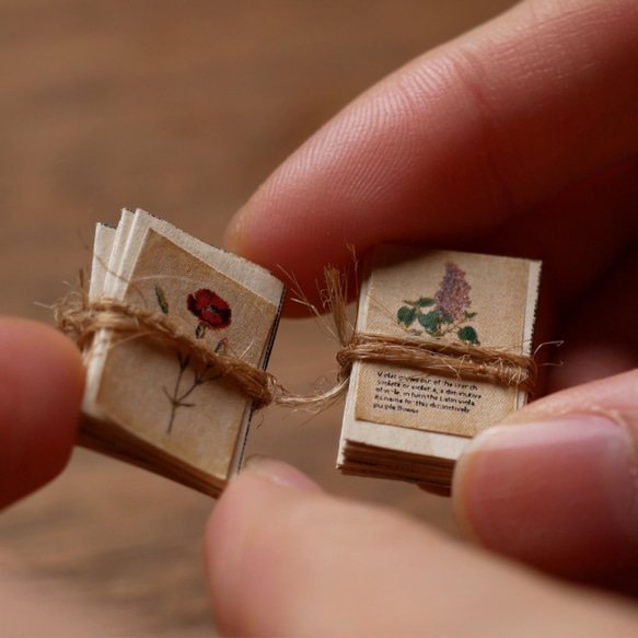 ミニチュア　ドールハウス　手作りキット　miniature dollhouse kit　木箱③　L-016 8枚目の画像