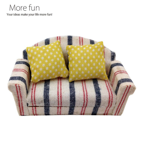 ミニチュア キット インテリア雑貨 二人掛けソファー キット F.U.U