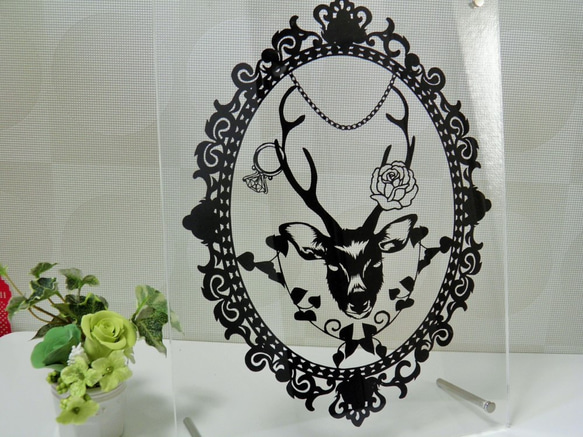 鹿-deer ornament- 2枚目の画像