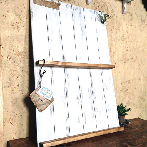 立てかけ壁かけ】アンティークブックシェルフ 棚・シェルフ・ラック