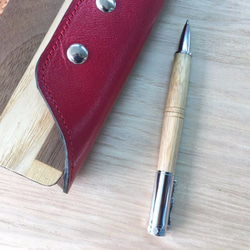 Cikou磁蓋雙層接木鋼珠筆系列:寮檜 第6張的照片
