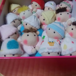 赤ちゃん人形の箱詰め(16個入り）　送料無料 4枚目の画像