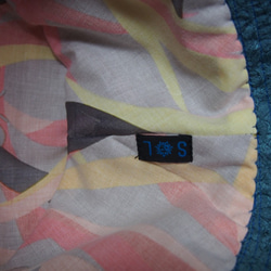 手織り絹とグログランリボンのクロッシェ 5枚目の画像