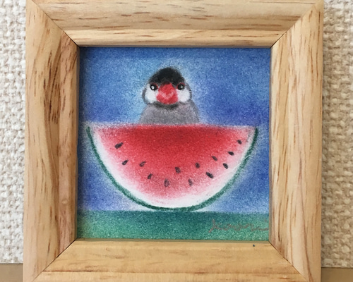 鳥のパステル画 楽天市場】鳥 絵画（パステル画・クレヨン画｜絵画）：アート